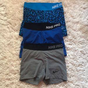 Dri-fit Nike Pro shorts